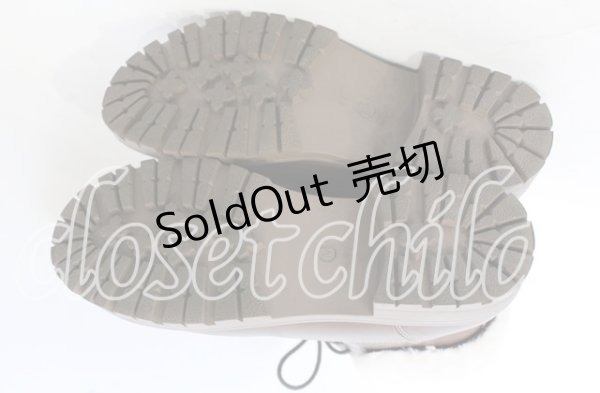 画像9: axes femme / 配色ファースノーブーツ M ブラウン O-25-10-10-043-AX-SH-OW-ZT-K003 (9)