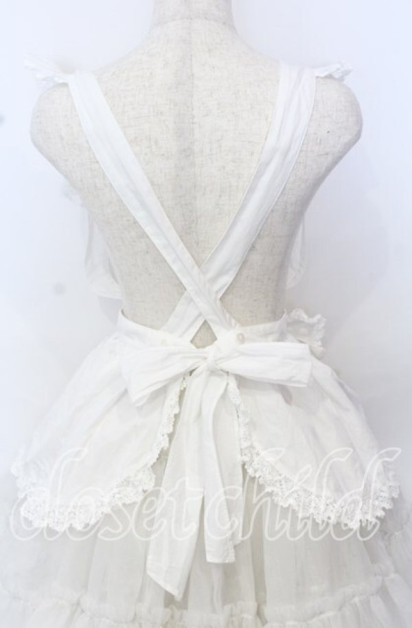 画像5: BABY,THE STARS SHINE BRIGHT / Babyカフェエプロン  シロ O-25-10-10-050-BA-OP-OW-OS (5)