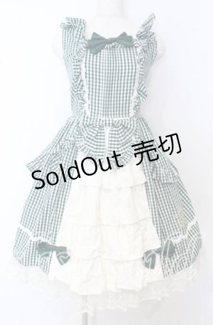 画像: BABY,THE STARS SHINE BRIGHT / Charlineジャンパースカート  グリーン O-25-10-10-054-BA-OP-IG-OS