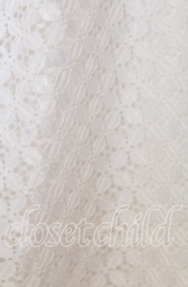 画像2: axes femme / 総レースパンツ  シロ O-25-10-10-076-AX-PA-IG-ZT002 (2)