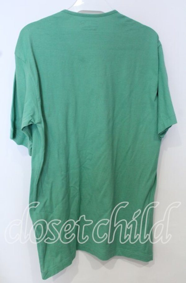 画像3: WONDERFUL WORLD / ロゴプリントTシャツ  グリーン O-25-10-10-078-LO-TS-IG-ZT054 (3)