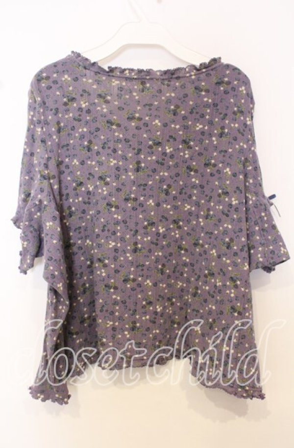 画像3: PINK HOUSE / ベリープリントTシャツ【お直しあり】  パープル O-25-10-10-083-LO-TO-IG-ZT054 (3)