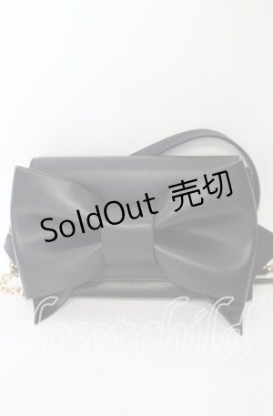 画像: m petit by misako / AMリボンフラップSLD  クロ O-25-10-10-016-LO-ZA-IG-ZT-K012