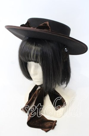 画像: Enchantlic Enchantilly / Dolled up Hat　ハット  ブラウン O-25-10-10-023-LO-AC-IG-OS