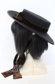 画像2: Enchantlic Enchantilly / Dolled up Hat　ハット  ブラウン O-25-10-10-023-LO-AC-IG-ZT-K011 (2)