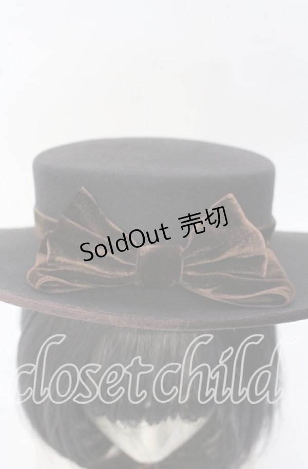画像4: Enchantlic Enchantilly / Dolled up Hat　ハット  ブラウン O-25-10-10-023-LO-AC-IG-ZT-K011 (4)