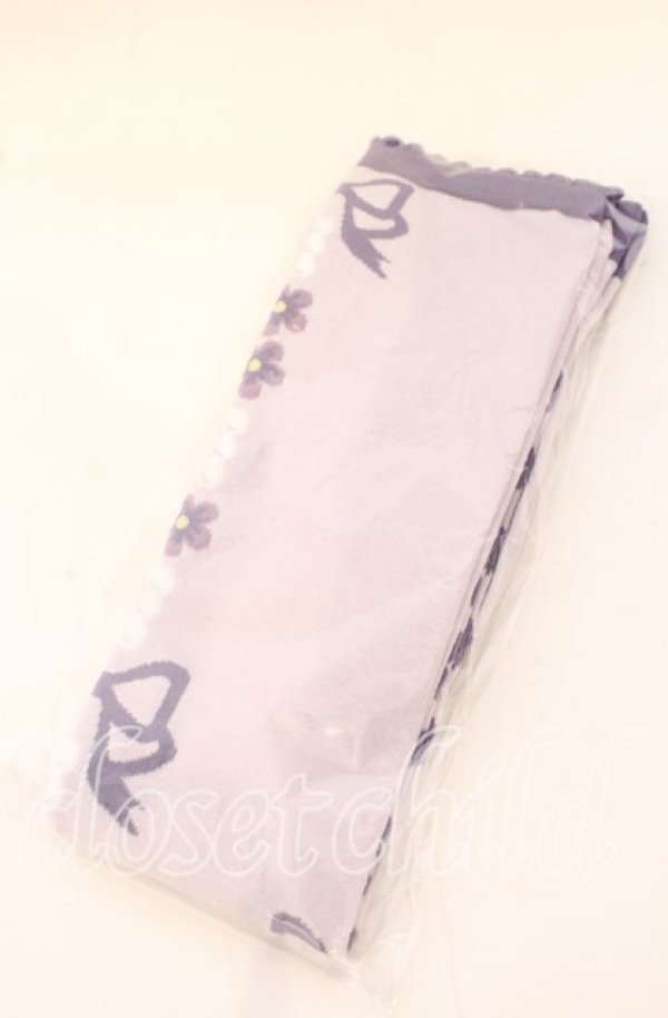 画像1: Chalmiere / フローラパールオーバーニー F ラベンダー O-25-10-10-034-LO-ZA-OW-ZT394-F005 (1)