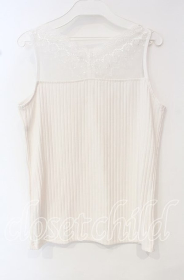 画像3: axes femme / 吸水速乾レースタンク F オフ O-25-10-11-026-AX-TO-IG-ZT052 (3)