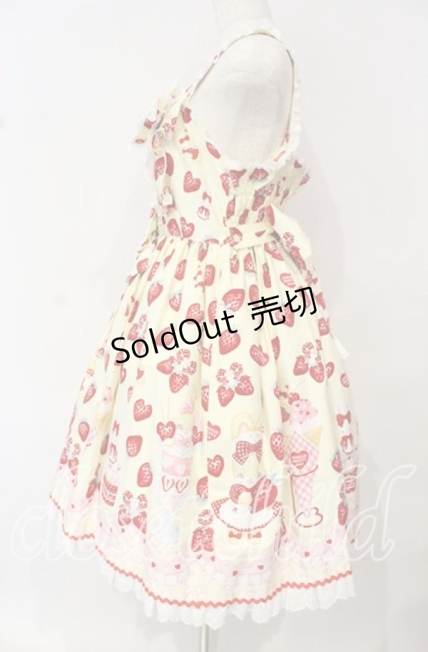 画像6: Angelic Pretty / Lyrical Bunny Parlorジャンパースカート  イエロー O-25-10-11-002-AP-OP-OW-OS (6)