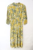 画像3: INGEBORG / すずらんプリーツワンピース  イエロー O-25-10-11-035-LO-OP-OW-ZT029 (3)