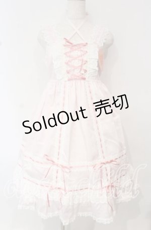 画像: BABY,THE STARS SHINE BRIGHT / ベビードールジャンパースカート（2025）  ピンク×ローズピンク O-25-10-11-003-BA-OP-IG-OS