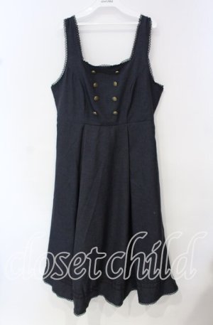 画像: Kurumi Collaboration / マリンアカデミアジャンパースカート 3L ネイビー O-25-10-11-041-LO-OP-IG-OS