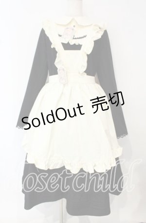 画像: Urtto / Miss Grace Lolitaワンピースセット L クロ O-25-10-11-004-LO-OP-OW-OS