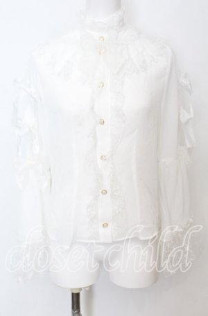 画像: BABY,THE STARS SHINE BRIGHT / Le Bouquet de la Croixブラウス  シロ O-25-10-11-1057-BA-BL-IG-OS