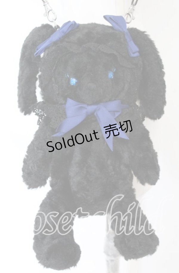 画像1: BABY,THE STARS SHINE BRIGHT / うさくみゃポシェット  クロ×ブルー O-25-10-11-1059-BA-BG-IG-OS (1)