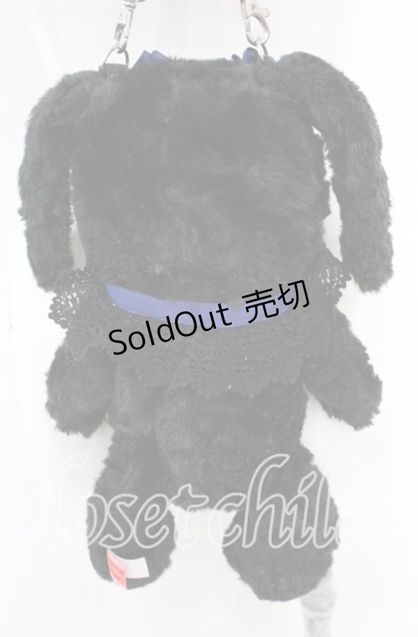 画像3: BABY,THE STARS SHINE BRIGHT / うさくみゃポシェット  クロ×ブルー O-25-10-11-1059-BA-BG-IG-OS (3)