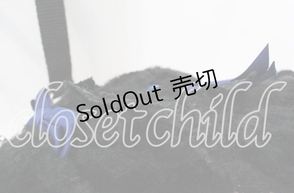 画像4: BABY,THE STARS SHINE BRIGHT / うさくみゃポシェット  クロ×ブルー O-25-10-11-1059-BA-BG-IG-OS (4)