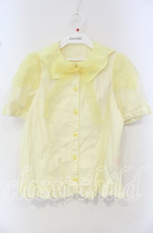 画像: Angelic Pretty / Honey Bear's Cafeブラウス  イエロー O-25-10-11-085-AP-BL-OW-OS