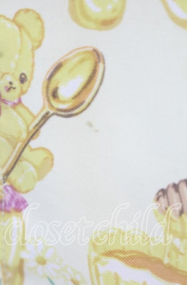 画像3: Angelic Pretty / Honey Bear's Cafeジャンパースカート  イエロー O-25-10-11-001-AP-OP-OW-OS (3)