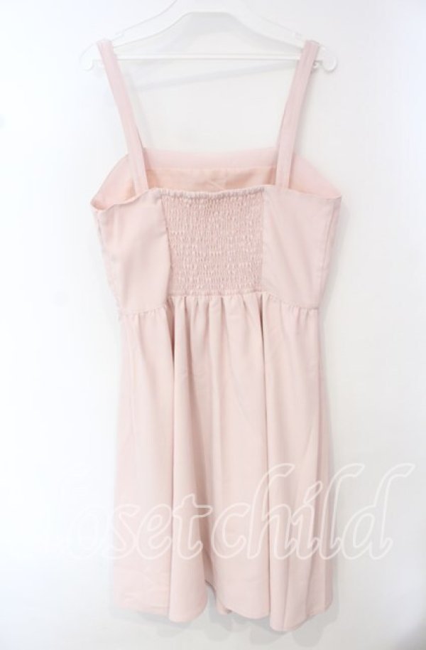 画像3: Ank Rouge / ビジューリボンジャンパースカート M ピンク O-25-10-11-096-CA-OP-OW-ZT9 (3)