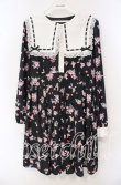 画像1: Ank Rouge / マイメロディーワンピース M クロ O-25-10-11-100-CA-OP-OW-OS (1)