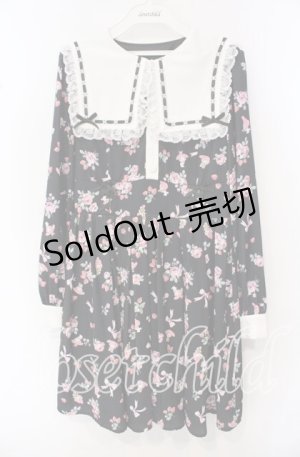 画像: Ank Rouge / マイメロディーワンピース M クロ O-25-10-11-100-CA-OP-OW-OS