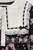 画像2: Ank Rouge / マイメロディーワンピース M クロ O-25-10-11-100-CA-OP-OW-OS (2)