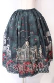 画像1: Enchantlic Enchantilly / 幻影薔薇城〜コウモリ公爵からの招待状〜スカート  緑の夜 O-25-10-11-011-LO-SK-IG-OS (1)