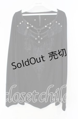 画像: Ozz Croce / ハーネスカットソー  ブラック O-25-10-11-020-OO-TO-IG-OS
