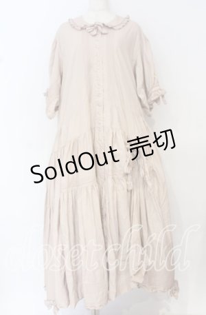 画像: WONDERFUL WORLD / タックリボンワンピース【改造品】  ピンク O-25-10-14-036-LO-OP-IG-OS