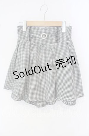 画像: Lovely Tency / 眞白ありすコラボチェックスカパン M クロ O-25-10-14-069-LO-SK-OW-OS