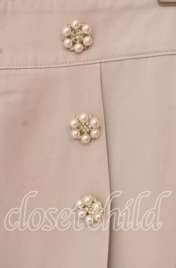 画像2: DearMyLoveWhip / ビッグリボンビジュープリーツスカート 5L ライトグレー O-25-10-14-077-LO-SK-IG-OS (2)