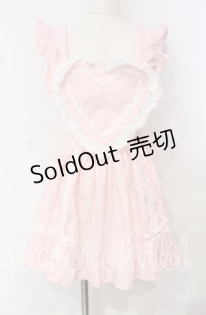 画像: BABY,THE STARS SHINE BRIGHT / ハートエプロン（2011）  ピンク O-25-10-14-097-BA-OP-IG-OS