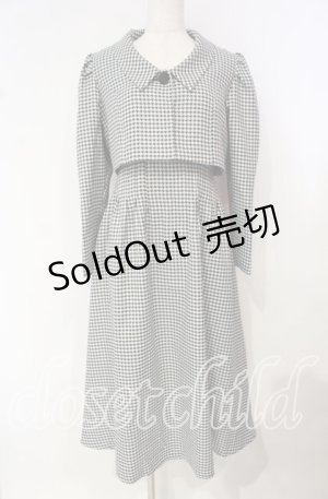 画像: an another angelus / 千鳥格子クラシックセットアップ M クロ O-25-10-14-099-CA-OP-OW-OS