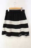 画像2: MILK / Sisterスカート  クロ×シロ O-25-10-14-106-ML-SK-OW-ZT015 (2)