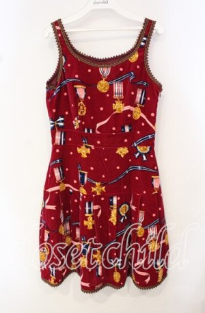 画像: MILK / ロイヤルデコレーションドレス  ワイン O-25-10-14-111-ML-OP-OW-OS