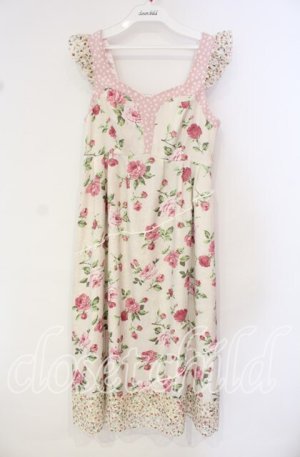 画像: MILK / いばら姫のDress  ピンクローズ O-25-10-14-136-ML-OP-OW-OS