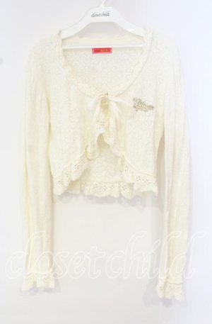 画像: BABY,THE STARS SHINE BRIGHT / マーガレットボレロ  アイボリー O-25-10-14-142-BA-TO-IG-OS