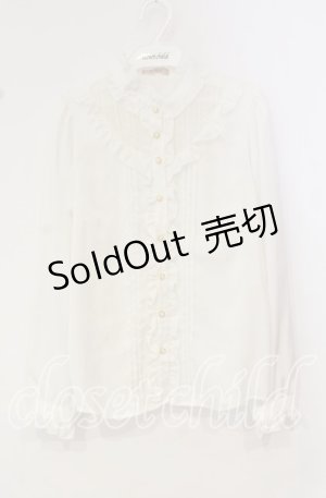 画像: Amavel / デコルテレースブラウス  オフ O-25-10-14-148-CA-BL-IG-OS