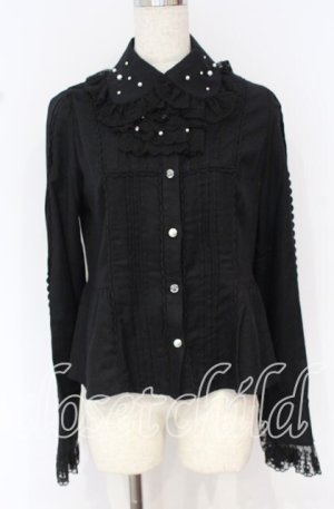 画像: Angelic Pretty / 宝石ブラウス（2024）  クロ O-25-10-14-019-AP-BL-IG-OS