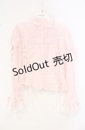 画像: Angelic Pretty / スクエア切替プリンセスボウタイブラウス  ピンク O-25-10-14-157-AP-BL-IG-OS