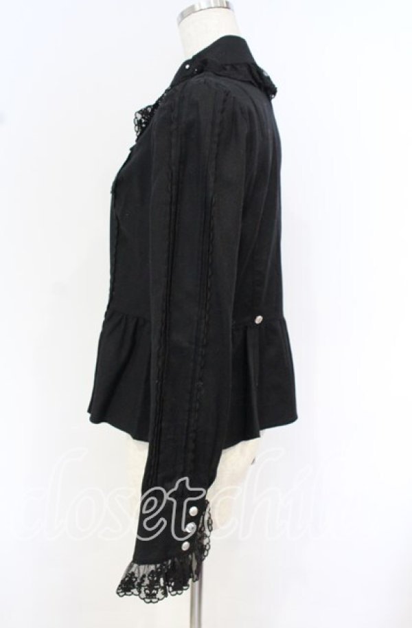 画像3: Angelic Pretty / 宝石ブラウス（2024）  クロ O-25-10-14-019-AP-BL-IG-OS (3)