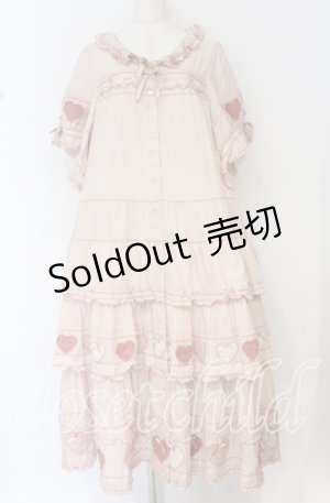 画像: PINK HOUSE / 店舗限定ワンピース【お直しあり】  ピンク O-25-10-14-035-LO-OP-IG-OS