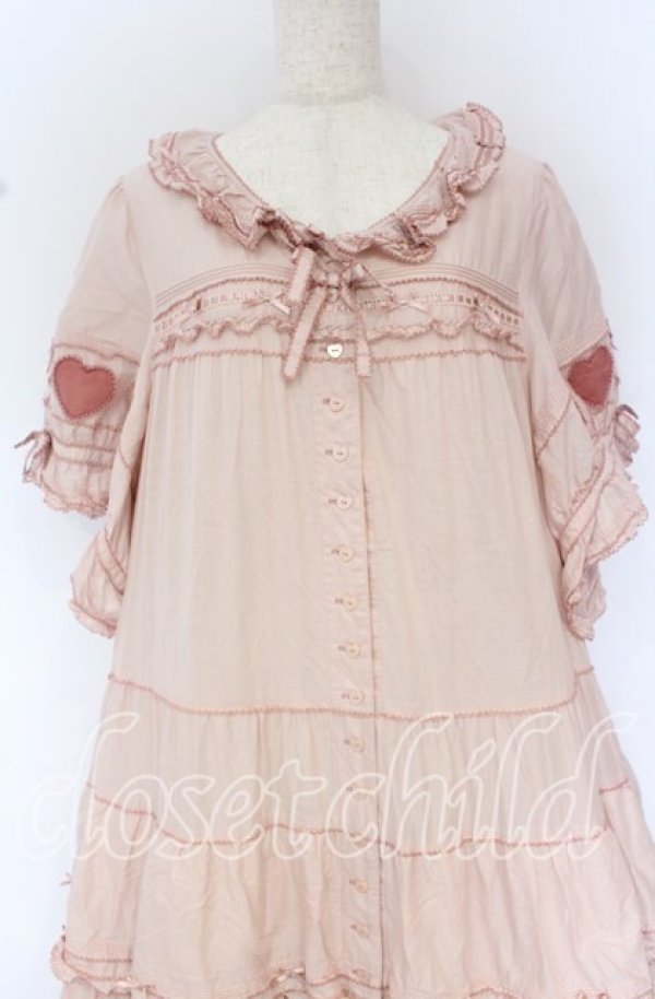画像2: PINK HOUSE / 店舗限定ワンピース【お直しあり】  ピンク O-25-10-14-035-LO-OP-IG-OS (2)