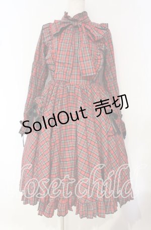 画像: Physical Drop / ハートポケットサーキュラーワンピース  アカ O-25-10-16-004-LO-OP-OW-OS