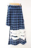 画像3: Jamieエーエヌケー / イレギュラースカート  ブルー O-25-10-16-049-LO-SK-IG-OS (3)