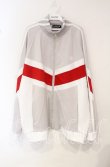 画像1: REFLEM / マルチ切替トラックジャージジャケット  ホワイト×グレー×レッド O-25-10-16-060-PU-JA-IG-OS (1)
