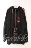 画像1: LISTEN FLAVOR / 巡音ルカ ジャージパーカー  ブラック×ピンク O-25-10-16-076-PU-TO-IG-OS (1)