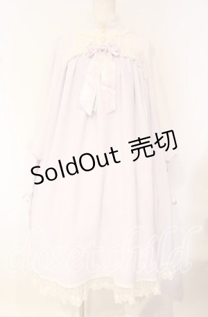 画像: ALICE and the PIRATES / イノセントロージアワンピースII  ラベンダー O-25-10-16-002-PA-OP-OW-OS