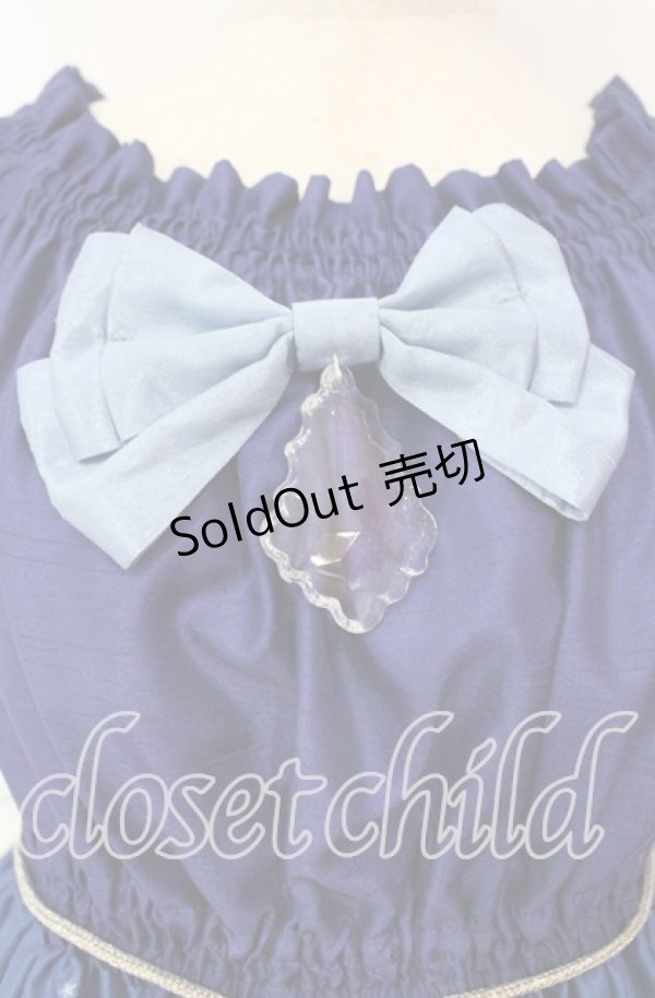 画像2: Enchantlic Enchantilly / Phantom Night Babydoll 夜空のワンピース  ブルー O-25-10-16-010-LO-OP-OW-OS (2)
